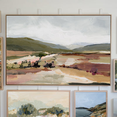 "Olive Hills" Signed Art Print
