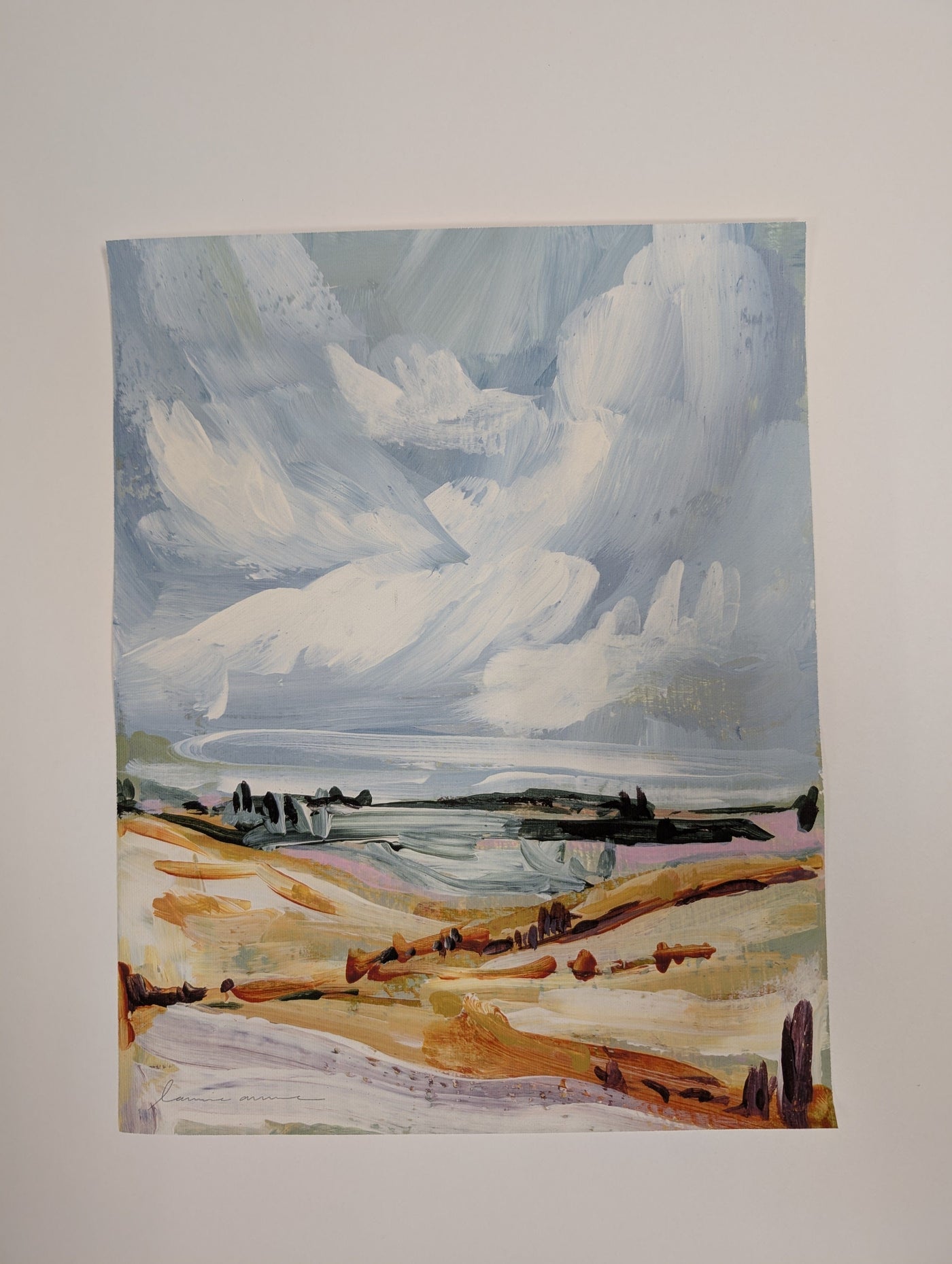 Abstract landscape painting, PXL_20250102_180835210