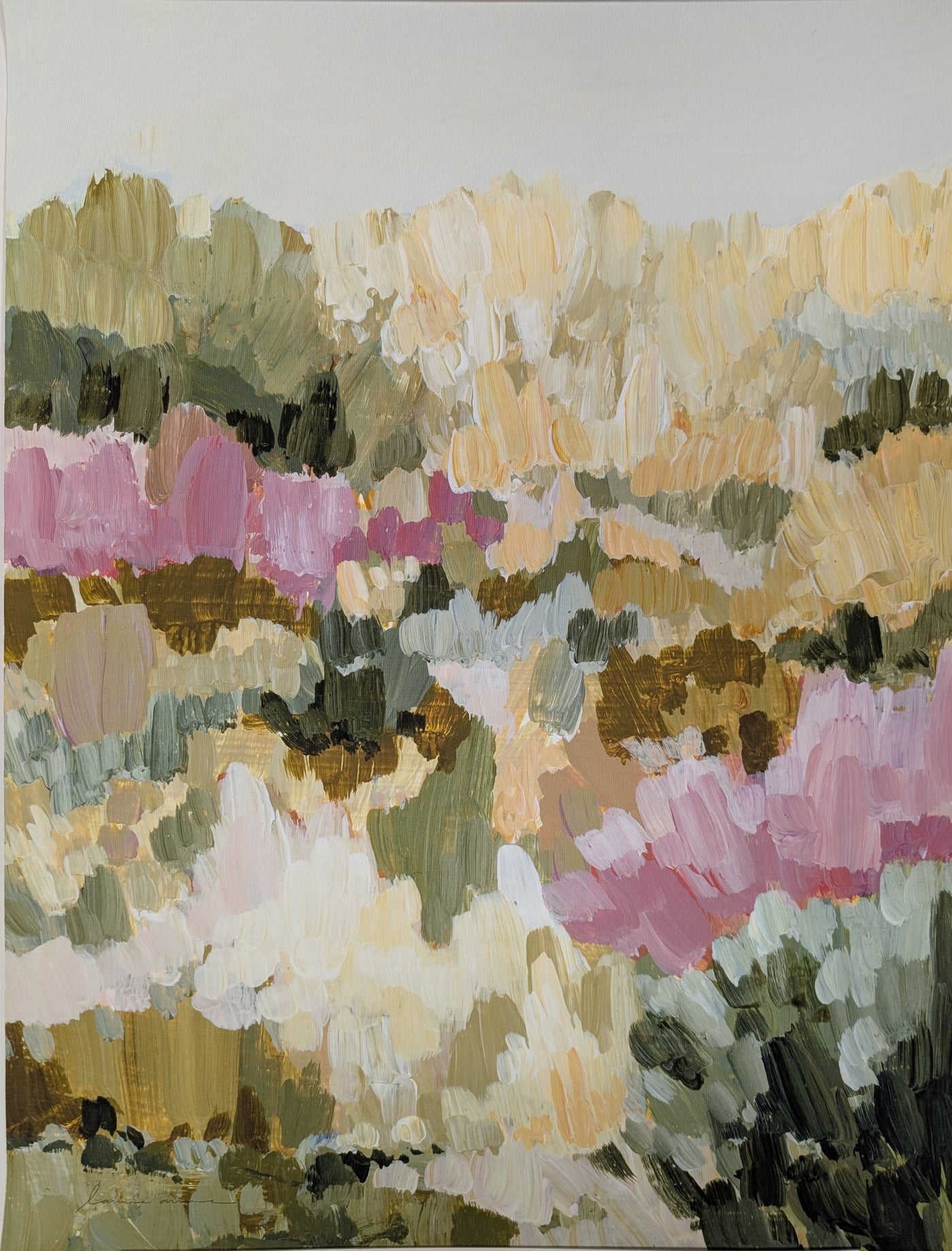 Abstract landscape painting, PXL_20250102_203039026