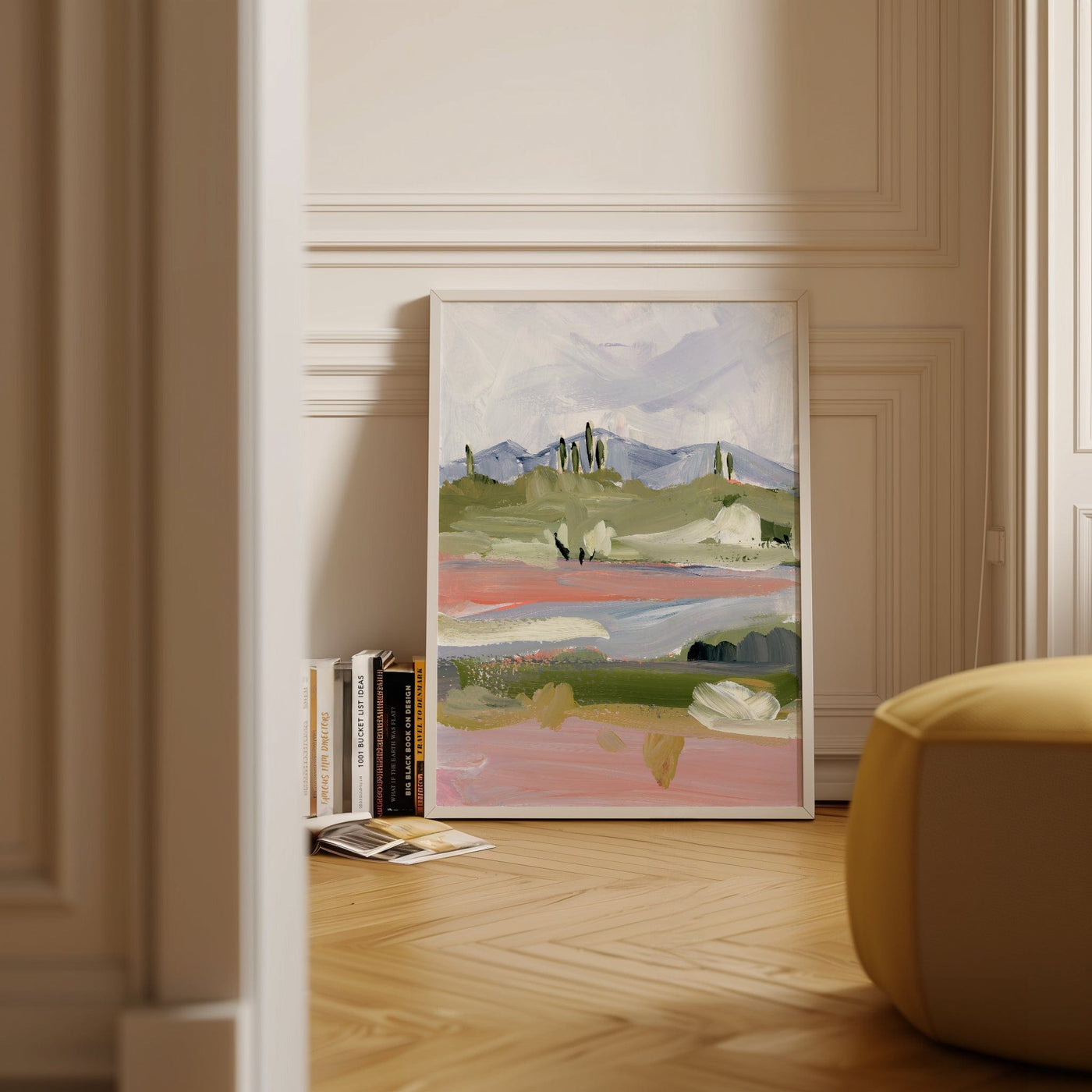 "Periwinkle Desert" Signed Art Print