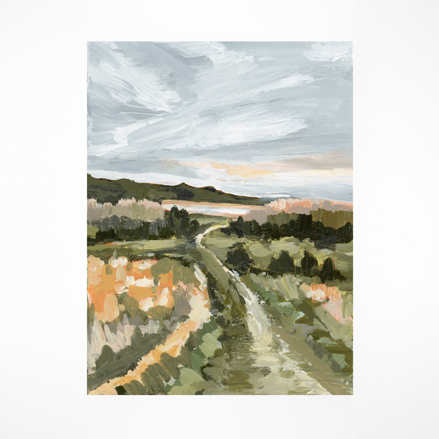 "Sea Trail" Art Print Sample