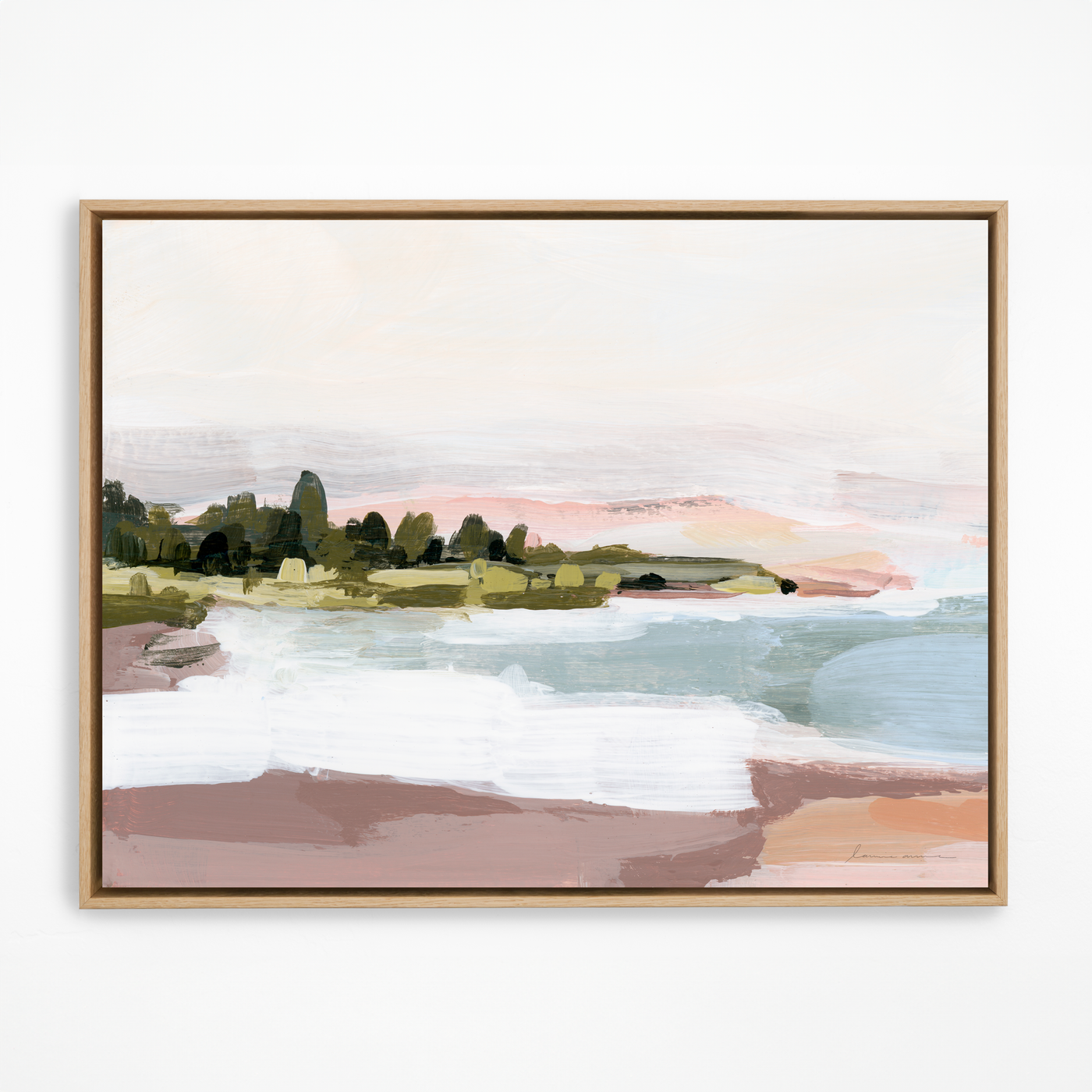 "Sunset Shore" Art Print