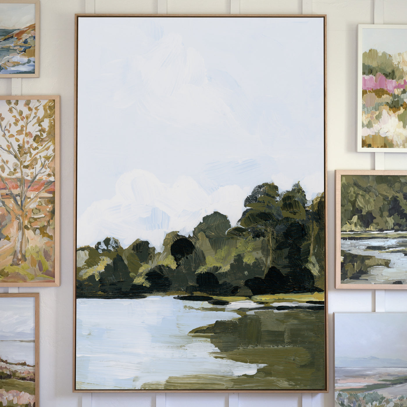 "The Lake" Art Print