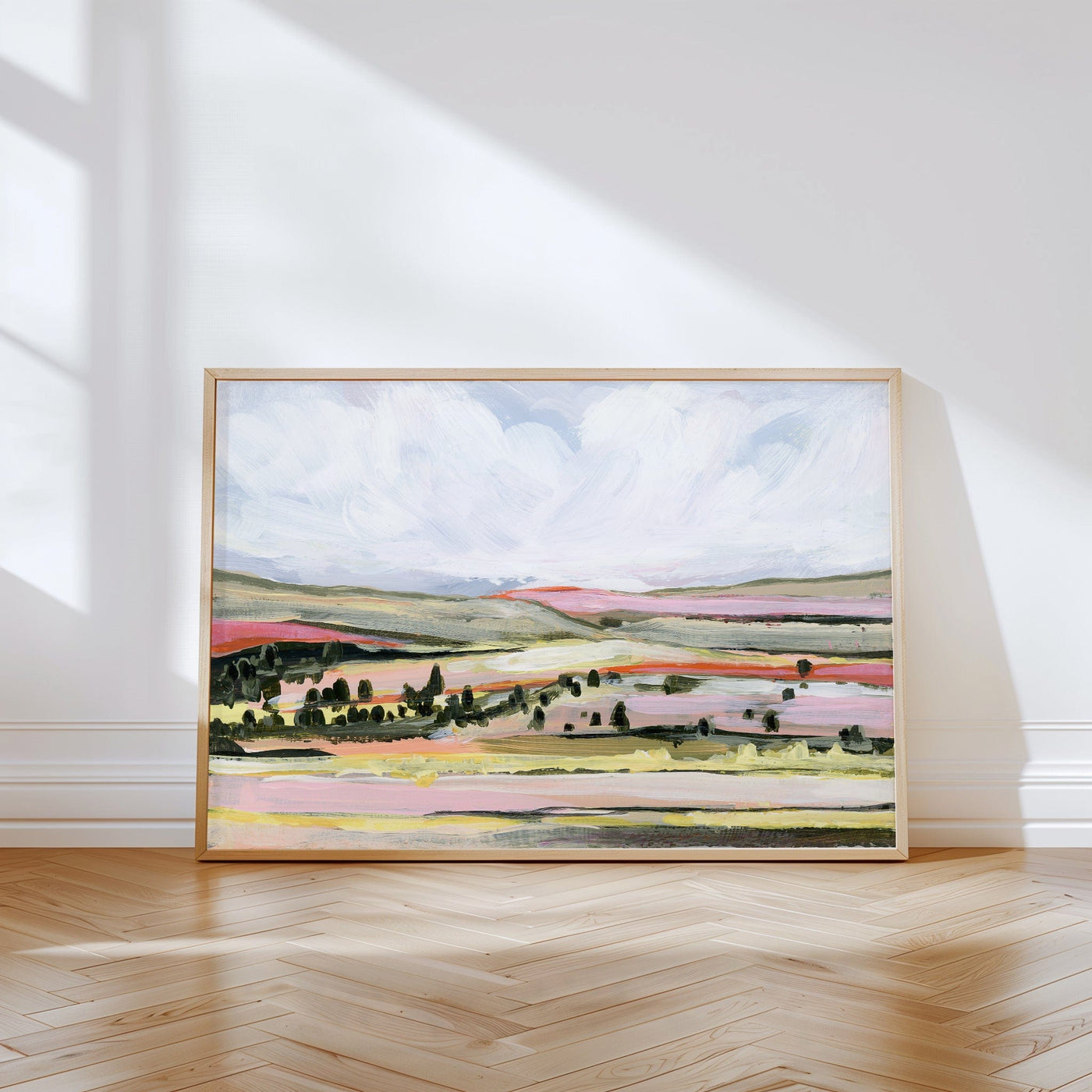 "Yellow Hills" Signed Art Print
