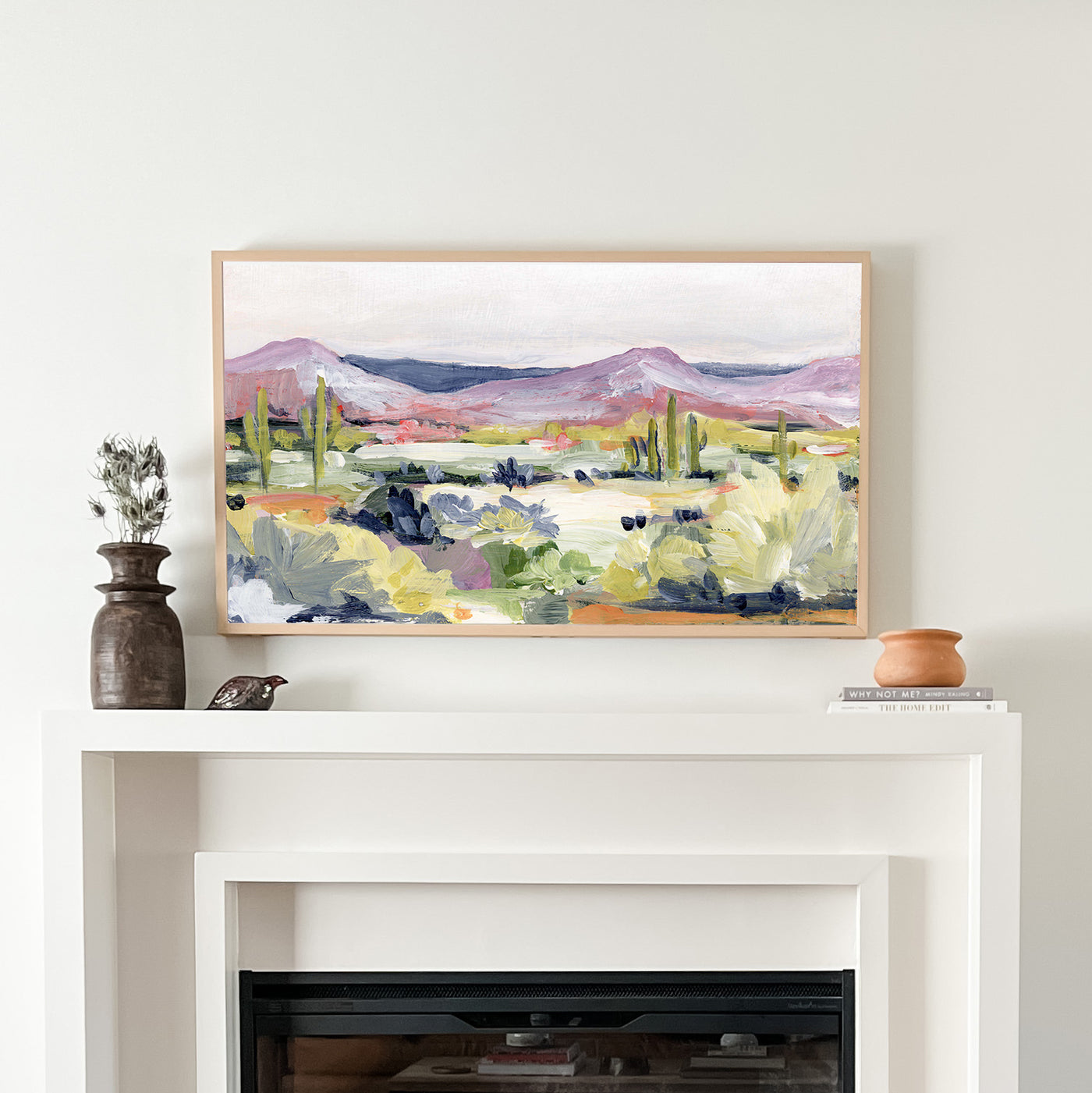 Desert Flora TV Art