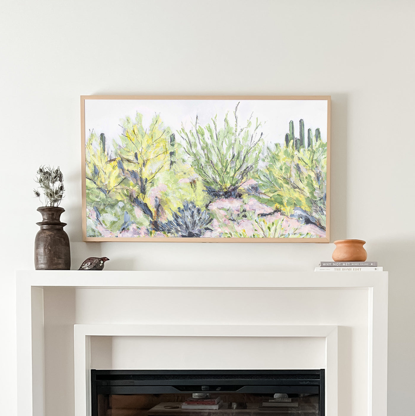 Desert Plants TV Art
