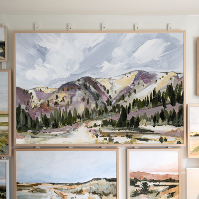 "Big Cottonwood" Art Print