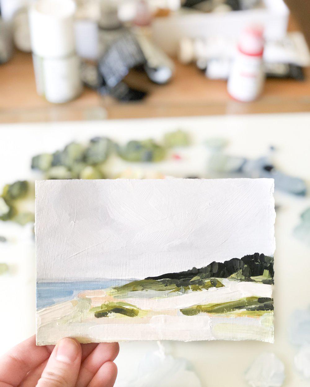 Tiny Beach Landscape