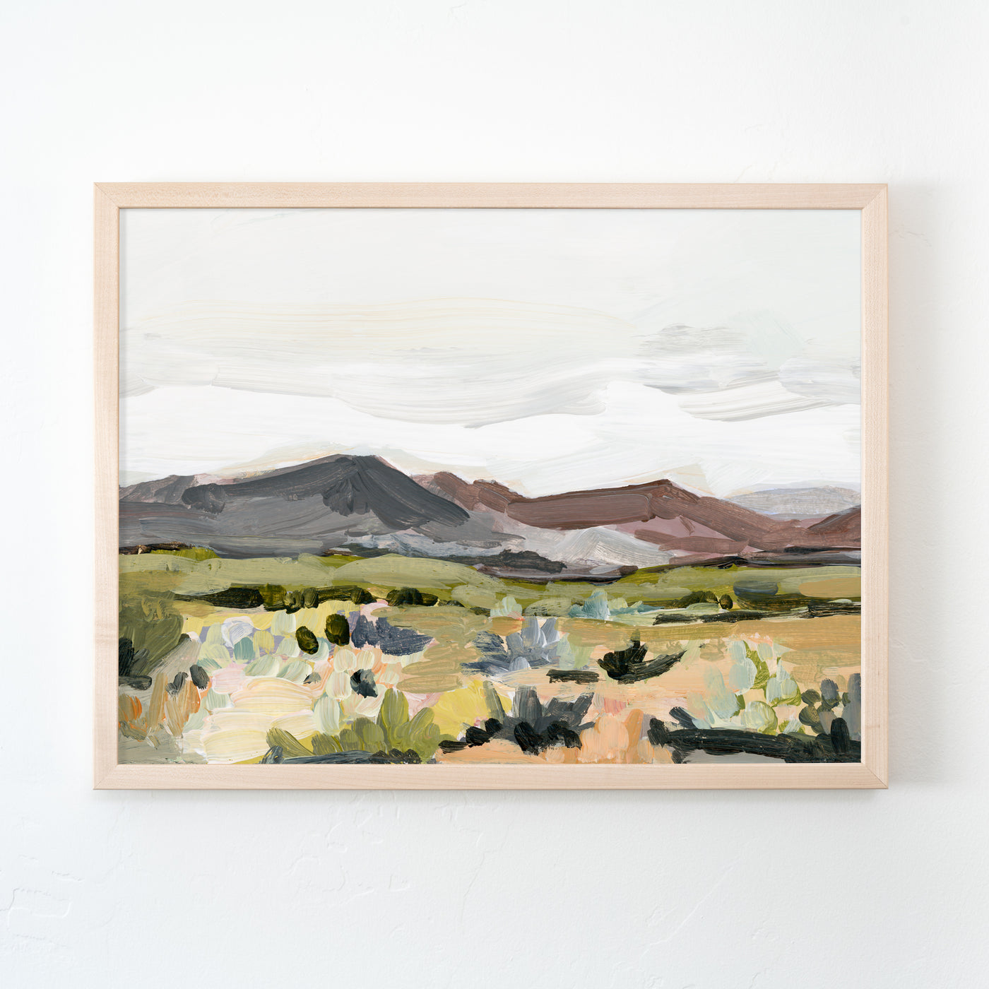 "Mauve Desert" Art Print