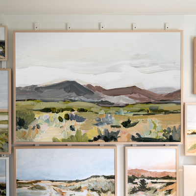 "Mauve Desert" Art Print