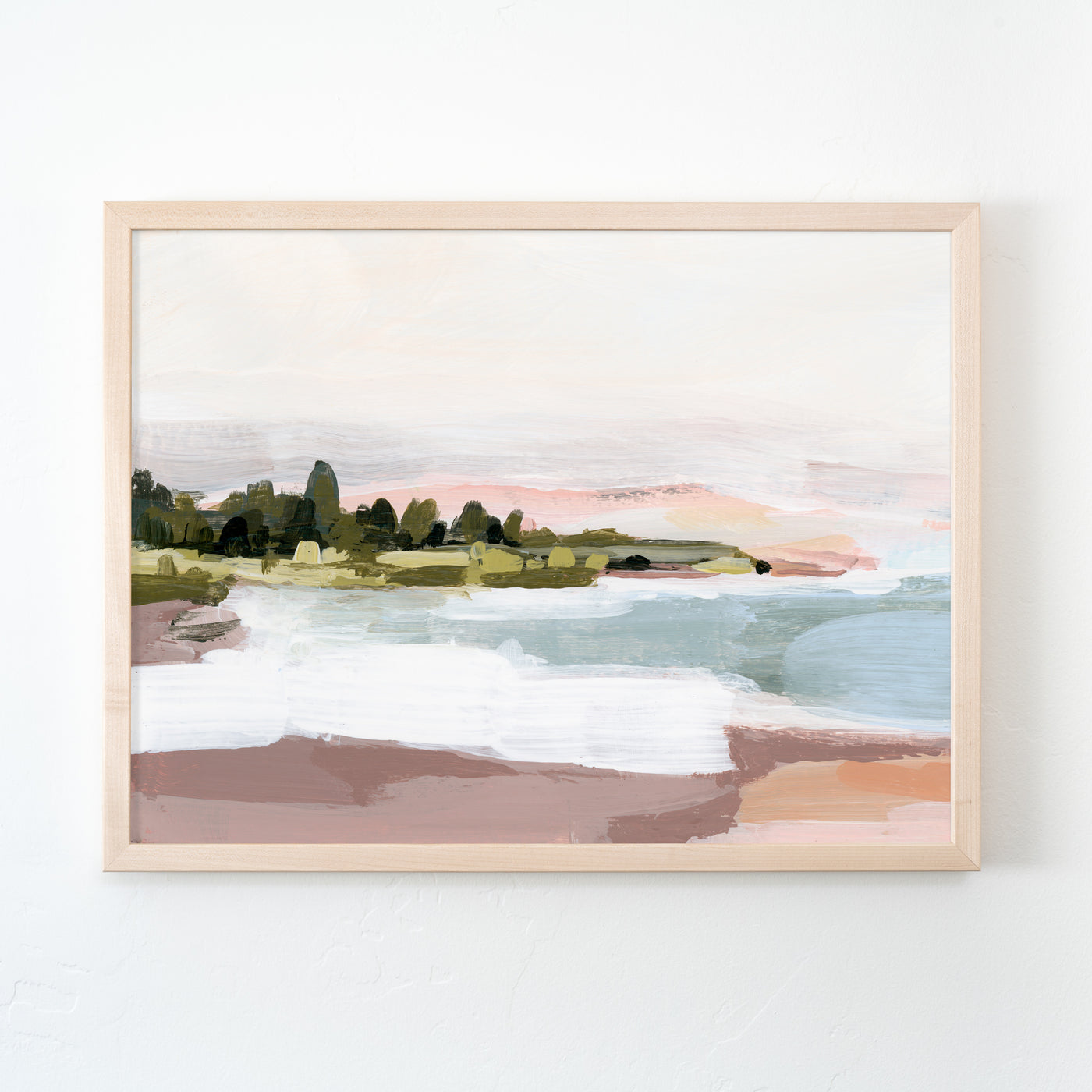 "Sunset Shore" Art Print