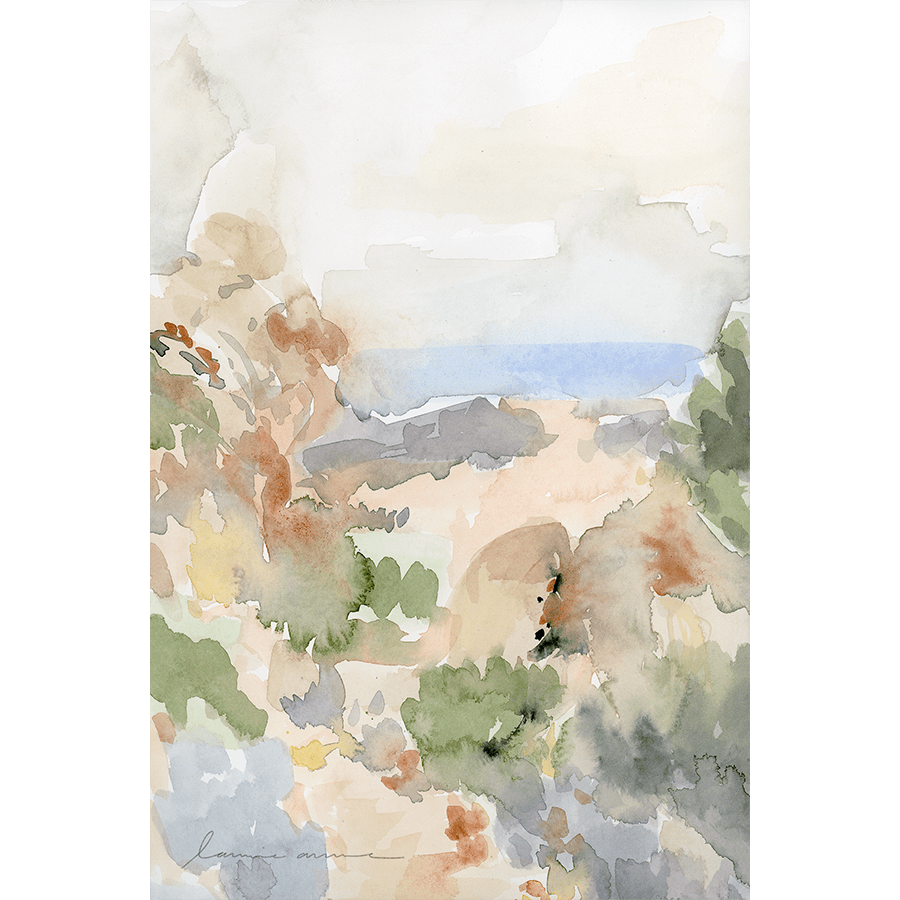 "Pastel Wash" Art Print LaurieAnne Art