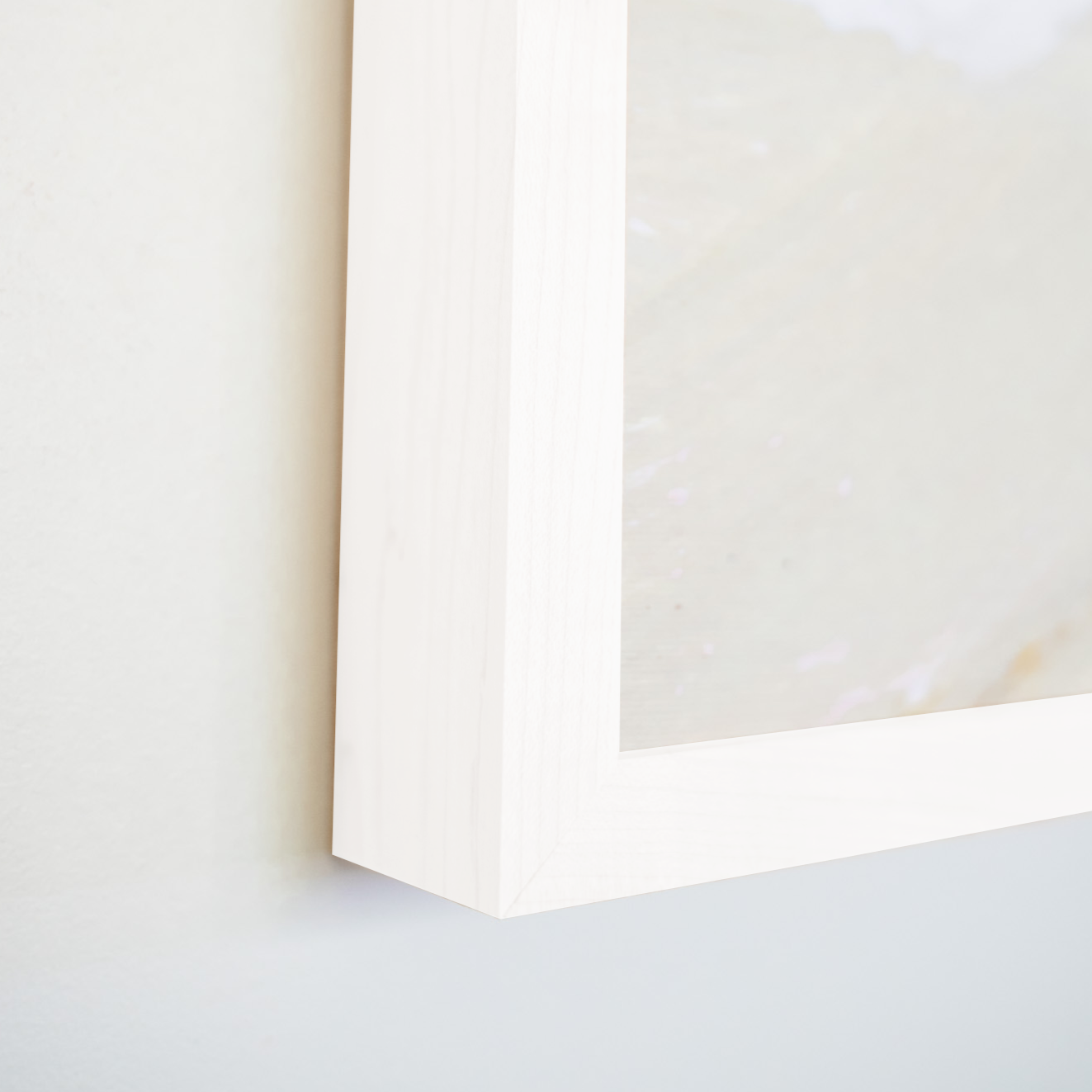 White DIY Print Frame Kit
